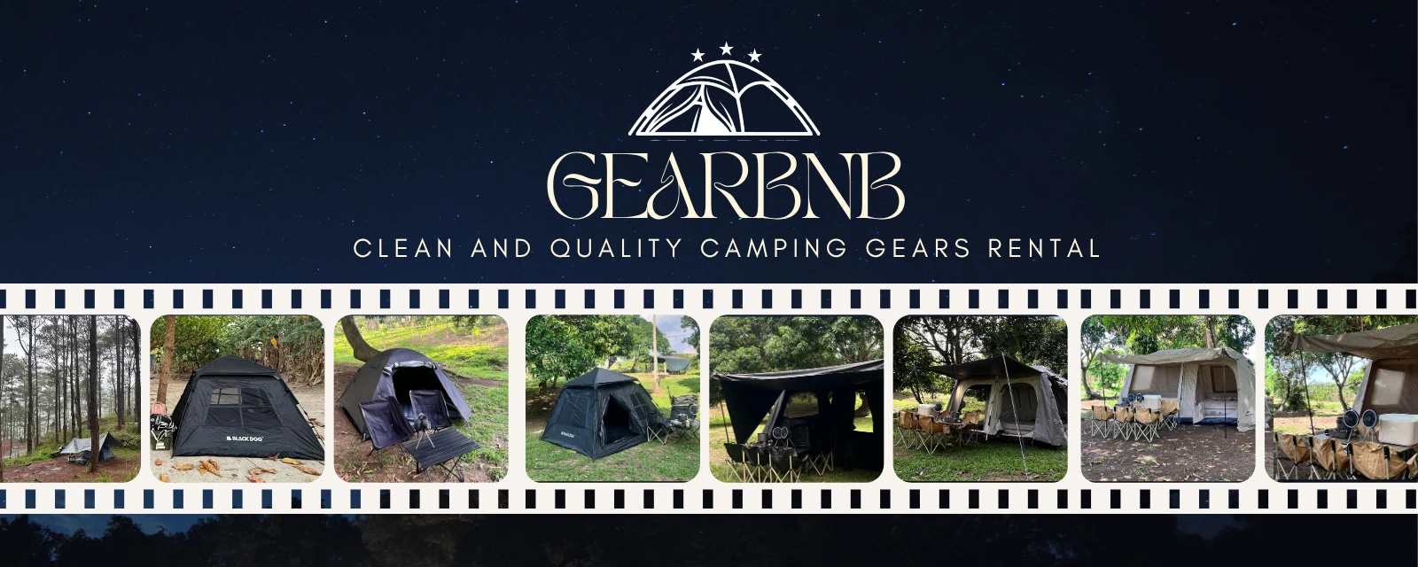 GearBnB: clean and quality camping gears rental